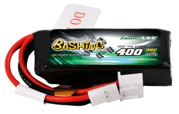 Akumulator LiPo 400mAh 7,4V 35C 2S1P Molex Bashing | GEA4002S35MOLEX GENS ACE