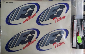 Naklejki z logotypem FG - FG 6569