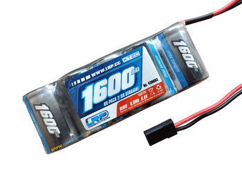 Pakiet NiMH 1600mAh 6,0V 2/3A - Płaski - 430603 LRP