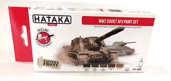 Zestaw farb akrylowych (WW2 SOVIET AFV) | HTK-AS95 HATAKA