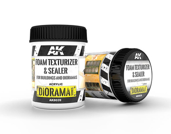 Akrylowa imitacja pianki budowlanej (Foam Texturizer & Sealer) 250ml | AK8039