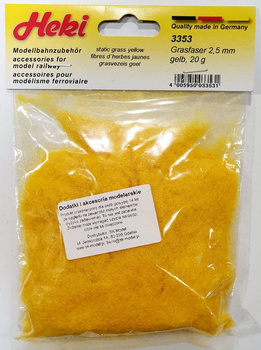 Trawa żółta 3mm (20g) | 3353 HEKI