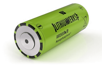 Akumulator ANR26650M1B 2500mAh LiFePO4 3.3V - Lithium Werks