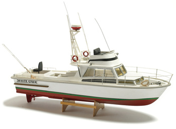 Billing Boats 570 White Star Łódź Motorowa RC Model Konstrukcyjny KIT 540mm | 3BB5070