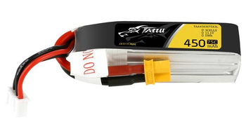 Akumulator LiPo 450mAh 11,1V 75C 3S1P XT30 Long Pack | TAA4503S75X3L TATTU