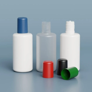 Butelka z nakrętką i dozownikiem PEHD-130ml