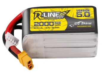 Akumulator LiPo 2000mAh 14,8V 150C 4S1P XT60U-F R-Line Version 5.0 | TAA20004S15X6 TATTU