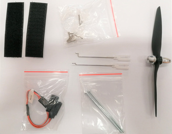 Komplet elementów drobnych do SKY SURFER EPP/Beta 1400