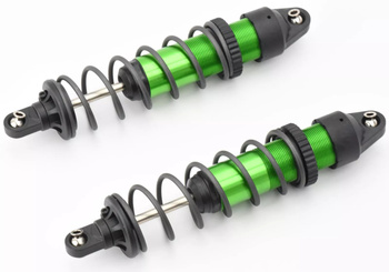 Amortyzatory Aluminiowe Traxxas GT-MAXX 2szt. Zielone | 8961G
