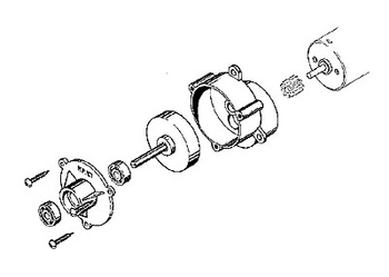 Przekładnia SF280BB 4,1:1 fi=2 (MPJ8007)
