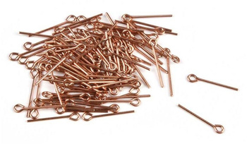 Szpilki z Oczkami Haczyki Miedziane 0,5x11mm 100szt. | 4703 AMATI