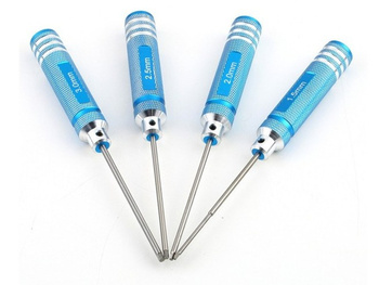 Zestaw Śrubokrętów Imbusowych 1,5mm 2mm 2,5mm 3mm | AKN36