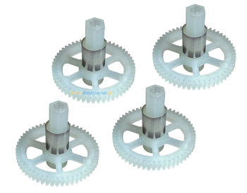Komplet 4 zębatek - X8 SYMA