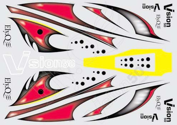 Decal Vision50 Ultimate (UPGRADE) - EQ10360 - Vision 50 ElyQ