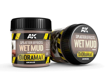 Akrylowa imitacja mokrego błota (Splatter Effects Wet Mud) 100ml | AK8026