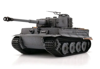 Czołg Zdalnie Sterowany Tiger I Late Version 1/16 Tuning Metal Model RC 2,4GHz | 12206-GY TORRO