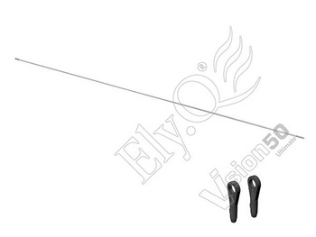 Pręt/drut stalowy 2,0mm nagwintoway dł.62cm - EQ1018-L SUS UPGRADE - Vision 50 ElyQ