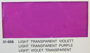 Folia pokryciowa Oralight fioletowa transparentna - 31-058 Oracover