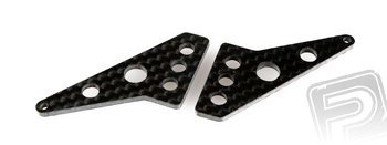 Dźwignia steru węglowa 35x24mm, wklejana  2szt. - Pelikan 6BI22592