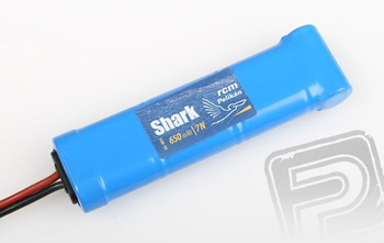 Akumulator NiMH 650mAh 8,4V 7S1P Shark Tuba | PELIKAN
