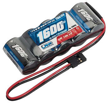 Akumulator NiMH 1600mAh 6V 2/3A XTEC RX JR Płaski | L430603 LRP ELECTRONIC
