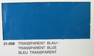 Folia pokryciowa Orcover niebieska transparentna - 21-059 Oracover