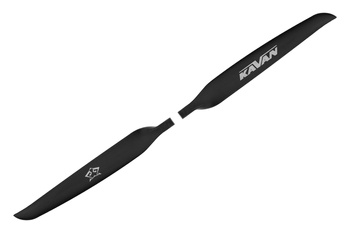 Łopatki Śmigła Składanego 13,5x8" Carbon Czarne 2szt. | KAV50.2.1358F KAVAN
