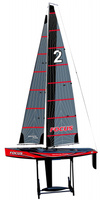 Focus V3 RTR Żaglówka Zdalnie Sterowana Model RC Czerwona Wysokość 2046mm Długość 995mm | 4ST308812V3R JOYSWAY