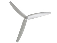 Śmigło 8x4 HD trzyłopatowe szare - GWS