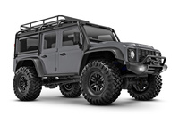 Traxxas TRX-4M Land Rover Defender 1/18 4x4 Crawler RC Srebrny Samochód Terenowy Zdalnie Sterowany | 97054-1-SLVR