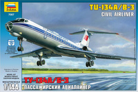 Tupolev Tu-134B 1:144 | Zvezda 7007