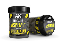 Akrylowa imitacja asfaltu (Asphalt) 250ml | AK8013