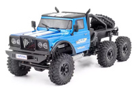Hobbytech CRX18 RTR Truck Trial 6X6 1/18 Niebieski Samochód Zdalnie Sterowany Model RC | 1.CRX18-6WD-FC-BL