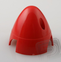 Kołpak plastikowy 3 Łopatowy 63 mm (CZERWONY)