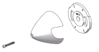 FUNCUB XL- KOŁPAK PLAST. 54mm - MPX 224447