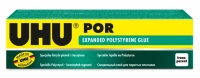 Klej UHU Por Do Pianki, Styropianu, Drewna, Papieru 40g 50ml Przezroczysty 