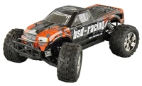 BSD Racing Viper XST Monster Truck 1:10 Pomarańczowy Samochód Zdalnie Sterowany Model RC | BS706T-O