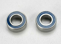 Łożyska Kulkowe 5x10x4mm 2szt. Niebieska Gumowa Uszczelka 2RS | 5115 TRAXXAS