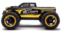 BlackZon Slyder MT Monster Truck 1/16 4WD Żółty Samochód Zdalnie Sterowany Model RC | 540116