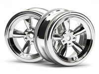 FELGI 26MM VINTAGE SHINNY CHROME | HPI 3817
