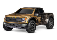 Traxxas Ford Raptor R 4X4 Ultimate 4S 1:10 4WD Złoty Samochód Zdalnie Sterowany Model RC | 101177-4-FOXSE