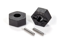Hex 12mm 2szt. / Piasty do kół sześciokątne - Traxxas 1654