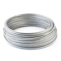 Linka stalowa pleciona - 2,0mm/5m