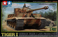 German Tiger I late production 1:48 | Tamiya 32575