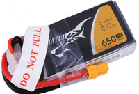 Pakiet LiPo 650mAh 11,1V 3S 75C XT-30 - GENS ACE & TATTU