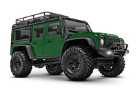 Traxxas TRX-4M Land Rover Defender 1/18 4x4 Crawler RC Zielony Samochód Terenowy Zdalnie Sterowany | 97054-1-GRN
