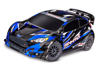 Traxxas Ford Fiesta ST Rally BL-2S 4X4 1:10 Niebieski Samochód Zdalnie Sterowany Model RC | 74154-4-BLUE