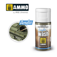 Acrylic Wash (Dark Brown) | A.MIG 0705 AMMO