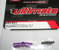 Stopery 2mm niebieskie | Ultimate Racing UR1851