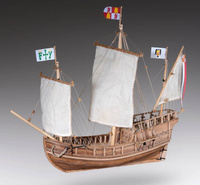 Karawela La Pinta Model Drewniany Żaglowiec 1/72 385mm | D011 DUSEK